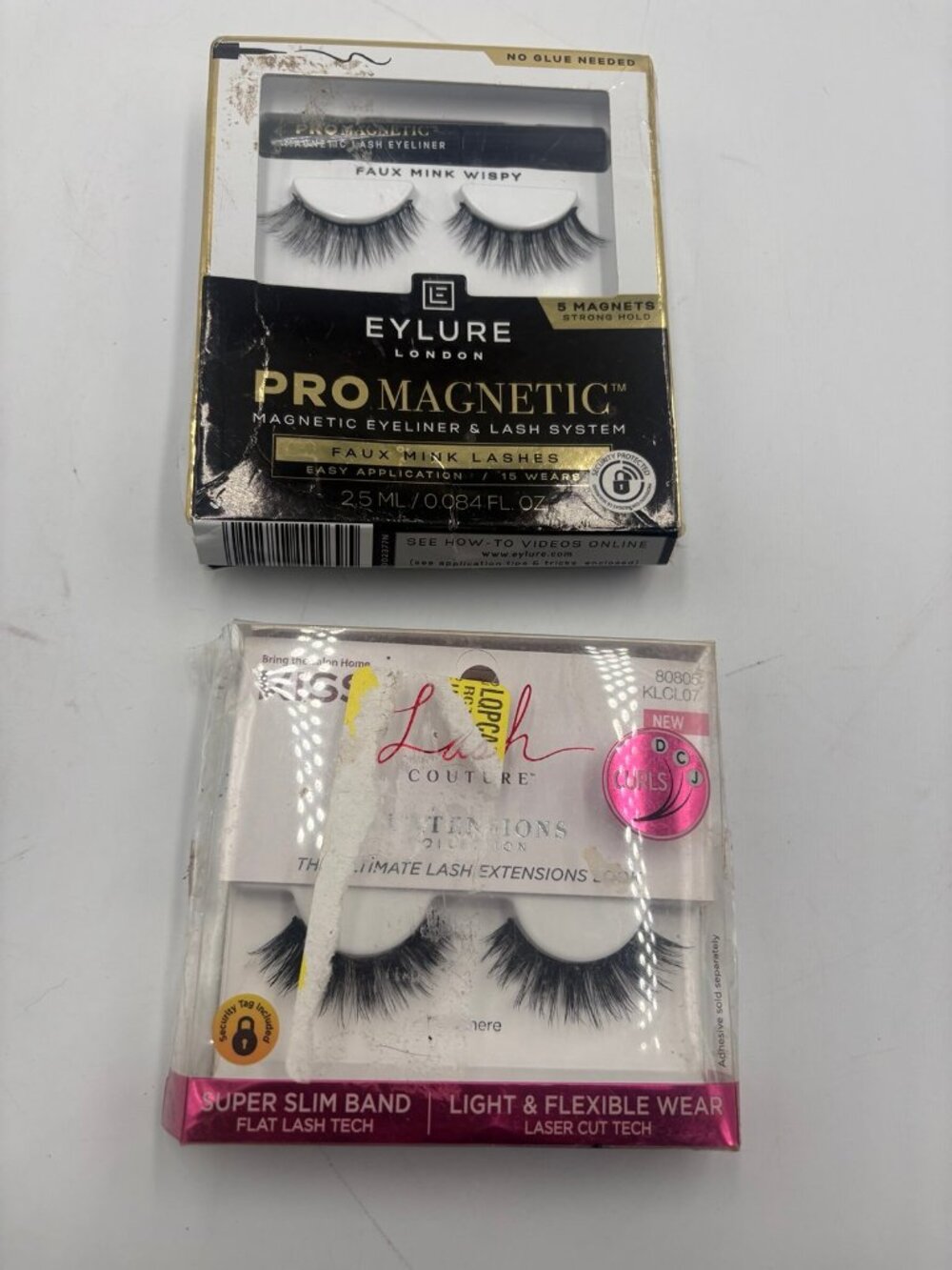 Eyelashes Eylure ProMagnetic Faux Mink & KISS Lash Couture